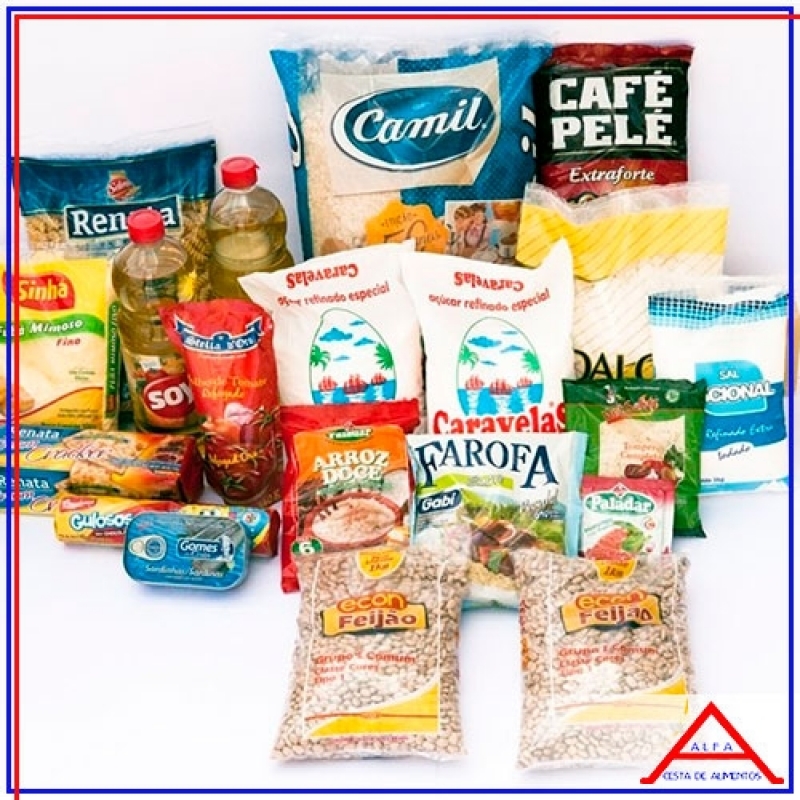 Cesta de Alimentos Básica Ermelino Matarazzo - Cesta de Alimentos Completa