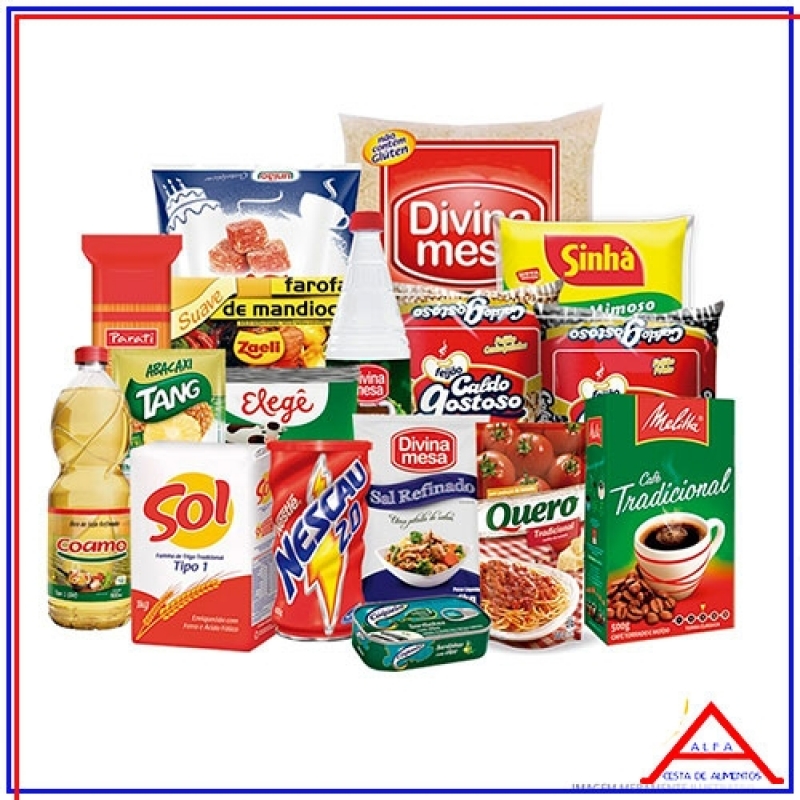 Cesta de Alimentos Mensal Butantã - Cesta de Alimentos Supermercado