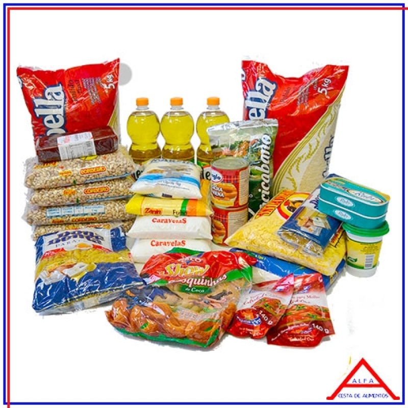 Cesta de Alimentos Pat Cambuci - Cesta de Alimentos Comprar