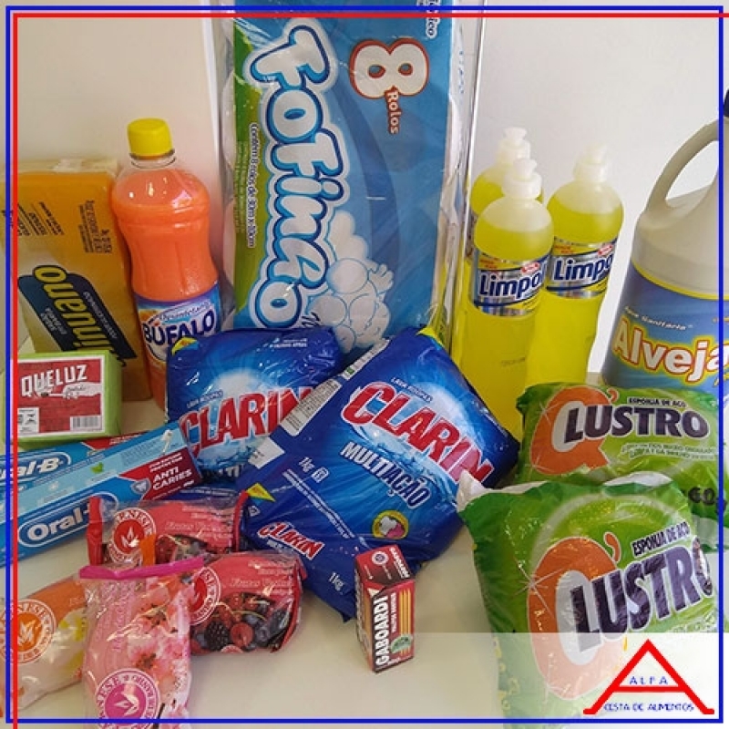 Cesta de Produtos de Limpeza Guarulhos - Cesta com Produtos de Limpeza