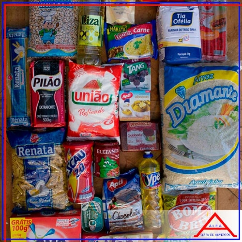 Cestas de Alimentos Pat Vila Formosa - Cesta de Alimentos Não Perecíveis