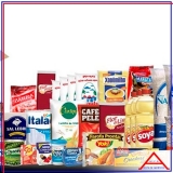 empresa que monta cesta grande de alimentos para doação Água Rasa