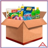 onde comprar cesta básica material de limpeza Caieras