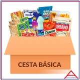 preço da cesta de alimentos para 30 dias Glicério